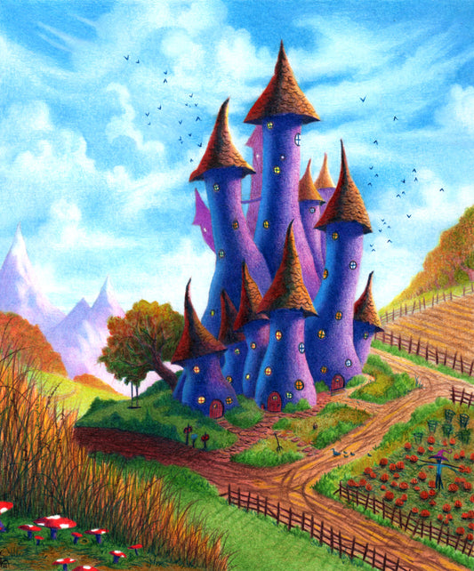 Mushroom Castle (color)